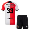 Original Trikotsatz Feyenoord Rotterdam Rotterdam Hancko 33 Heimtrikot 2024-25 Für Kinder